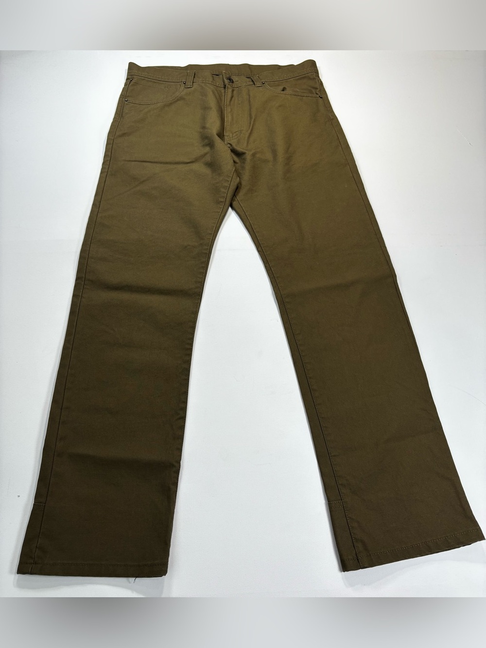 Filson Olive Bootcut Jeans for Men